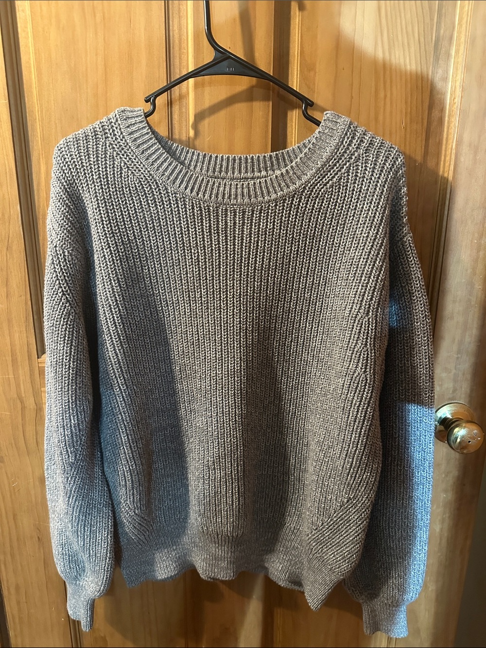 GAP Cozy Chunky Knit Sweater - Gray
